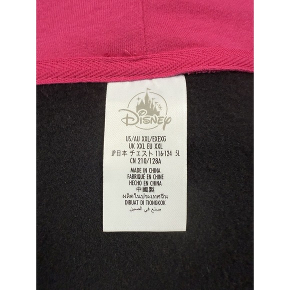 Disney The Muppets Women's Sz XXL Wild Animal Hoodie Sweatshirt Black Pink - Picture 13 of 16